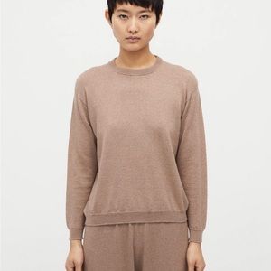 Babaa fine merino wool jumper, color “arena”